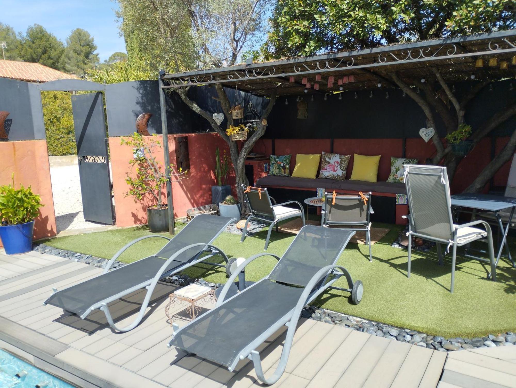 Les Arbousiers Villa La Cadiere-d'Azur Exterior foto